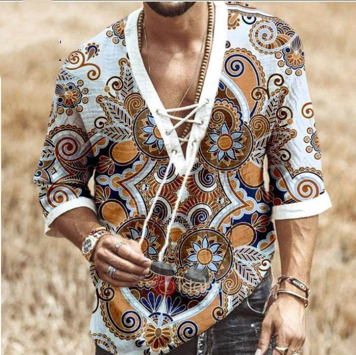 New Large Size Loose Hot style Men Shirts Male\