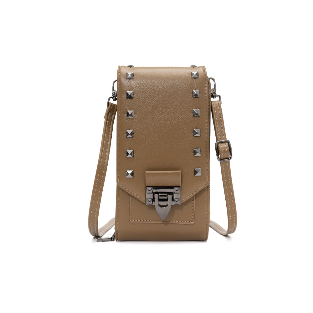 Rivet Shoulder Crossbody Bag for Women