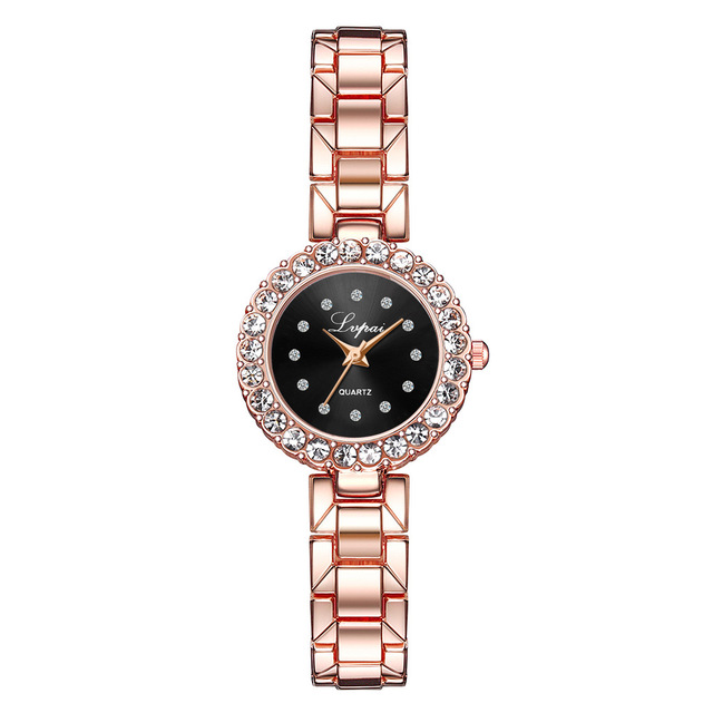 Women's Quartz Bangle Bracelet Watch Set