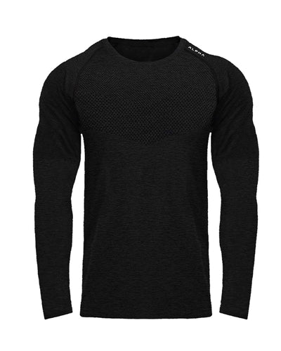 Men's Long Sleeve Mesh Fitness T-Shirts