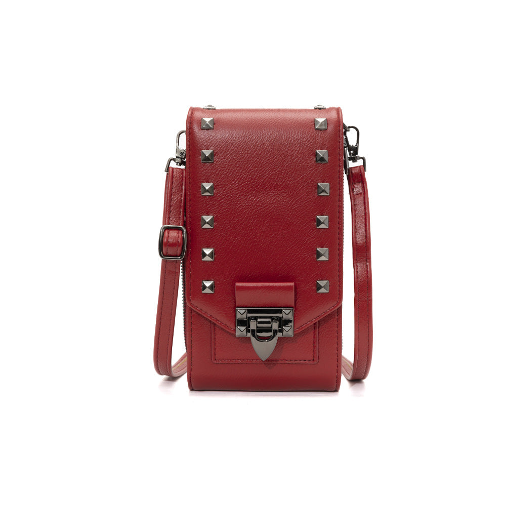 Rivet Shoulder Crossbody Bag for Women