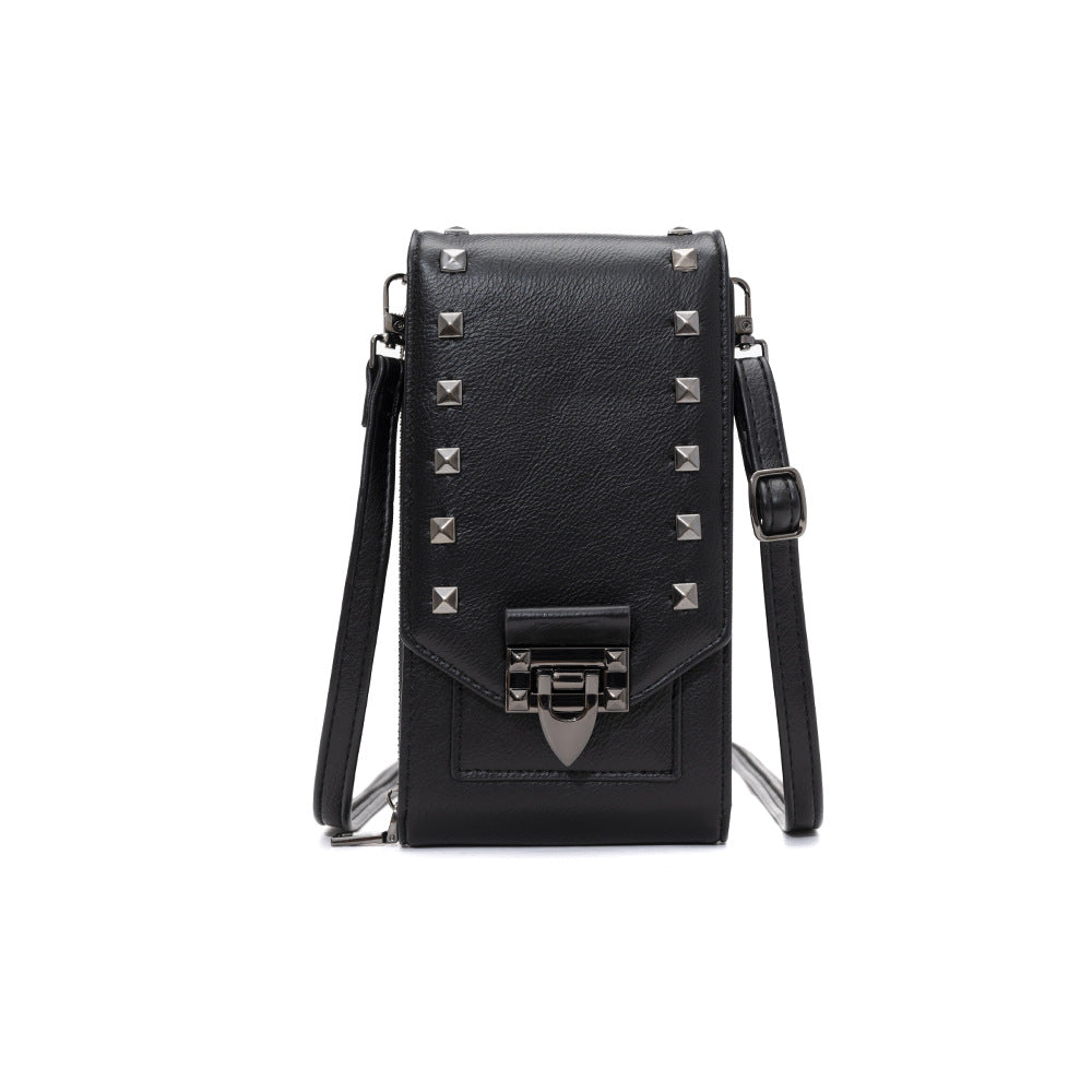 Rivet Shoulder Crossbody Bag for Women