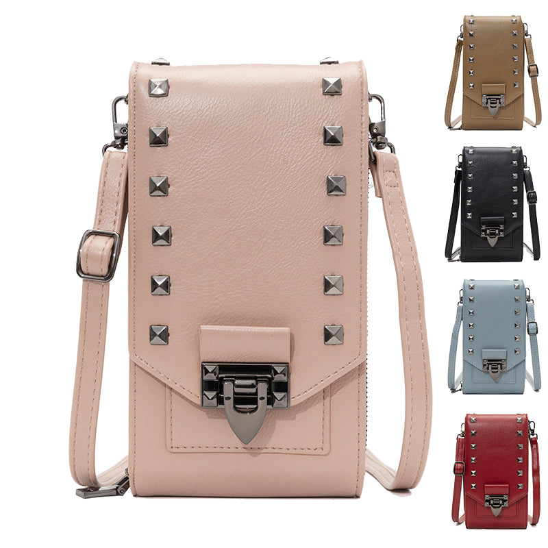 Rivet Shoulder Crossbody Bag for Women